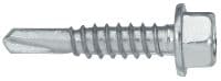 Metallbau-Selbstbohrschrauben S-MD 03 S Selbstbohrschraube (A2 Edelstahl) ohne Unterlegscheibe für mitteldicke Metall-Metall-Befestigungen (bis 6 mm)