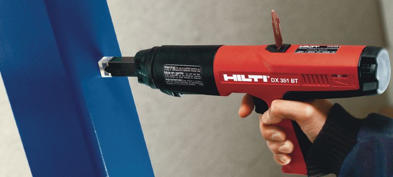 Bild 2 von 3: DX 351-BT Bolzensetzgerät Voll automatisches Bolzensetzgerät, hohe Produktivität, kompakt, für Rillennägel Anwendungen 1