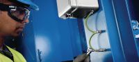 Gewindeschraubbolzen S-BT EF Gewindebolzen (feuerverzinkter Kohlenstoffstahl, metrisches Gewinde) für elektrische Verbindungen auf Stahl in leicht korrosiven Bereichen Anwendungen 5