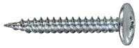 Folie 1 von 2 (selected): Metallprofilschrauben (S-Spitze) S-DS 06 Z Metallprofilschraube für den Innenbereich (verzinkt) zum Verbinden von Metallständer mit Profilen