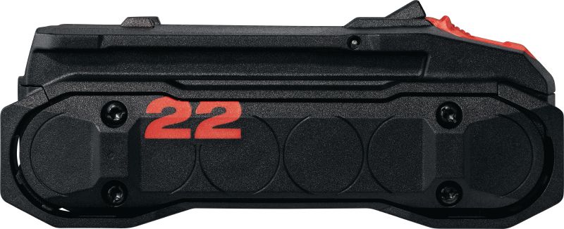 Nuron-Akku B 22-55 Kompakter und leichter 22-V-Lithium-Ionen-Akku für leichte Aufgaben mit Nuron Elektrowerkzeugen
