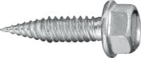 Blechschrauben S-MS 01S Selbstbohrschraube (A2 Edelstahl) ohne Unterlegscheibe zur spanlosen Befestigung von dünnen Blechen (bis 2 × 1,0 mm)