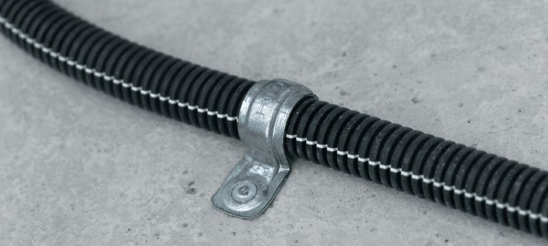 X-FB MX P-Schelle Metallclip für Kabel/Rohre zur Verwendung mit magazinierten Nägeln Anwendungen 1