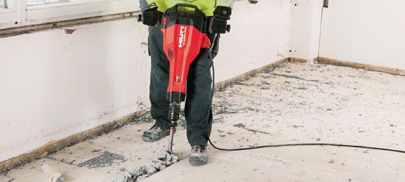 Elektrischer Betonabbruchhammer TE 2000-AVR Leistungsstarker und äußerst leichter Betonabbruchhammer TE-S für Beton und Abbrucharbeiten Anwendungen 1