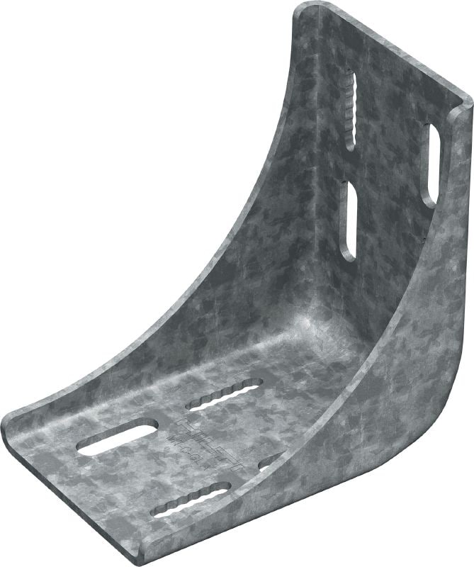Bild 1 von 1: MT-C-GL A OC Winkelkonsole Verstellbare, abgespannte Winkelkonsole für schwere MT Montageträgerkonstruktionen mit 3D-Lasten, für den Einsatz in Außenbereichen mit niedriger Schadstoffkonzentration
