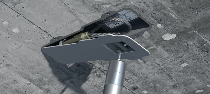 HLB Liftbox Eingegossener Lastanschlagpunkt für Flaschenzüge, Haken oder Ausrüstung bei der Montage und Wartung von Aufzügen Anwendungen 1