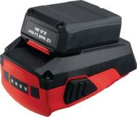 Gehen Sie zu Folie 2 von 3: Ladeadapter CA-B12 