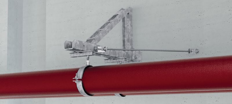 MQK-H-HDG 300/550 Konsole Feuerverzinkte C-Schienenkonsole für schwere Anwendungen Anwendungen 1