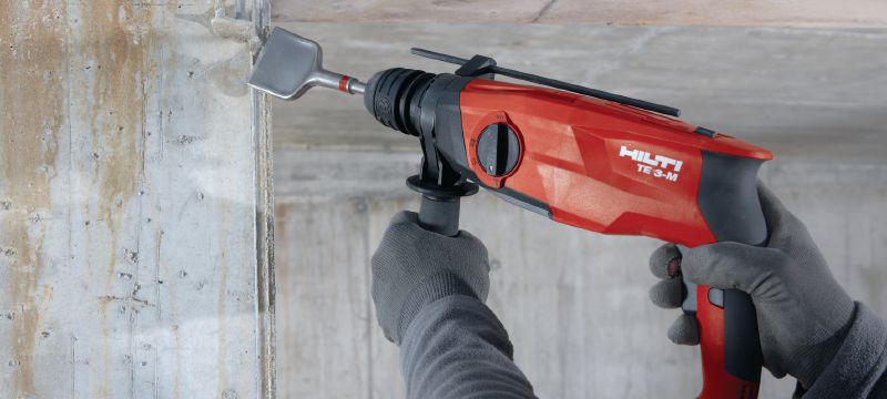 Bohrhammer TE 3-M Leistungsstarker SDS Plus (TE-C) Bohrhammer mit drei Funktionen, Pistolengriff und Feinmeißel für verschiedene Anwendungen Anwendungen 1