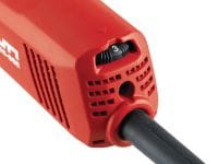 Gehen Sie zu Folie 2 von 2: AG 125-8SE Winkelschleifer Schlanker Winkelschleifer 800 W für Schneid- und Schleifarbeiten (Nacharbeiten) mit Scheiben bis 125 mm Durchmesser