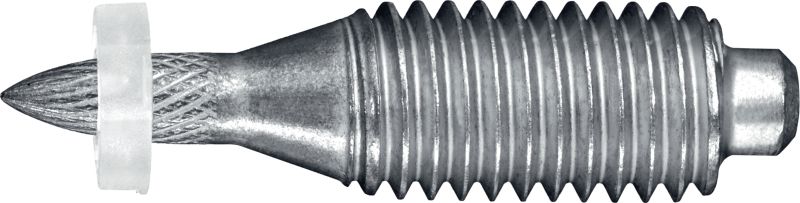 Bild 1 von 1: X-EM8H P8 Gewindebolzen Gewindebolzen aus Kohlenstoffstahl zur Verwendung mit Bolzensetzgeräten auf Stahl (Unterlegscheibe 8 mm) – nur für den Innenbereich