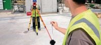 Totalstation POS 15 Präzise Totalstation für den Zweimannbetrieb mit einer Winkelmessgenauigkeit von 5  Anwendungen 5