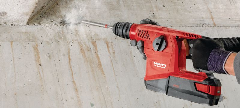 Meißelhammer TE 300-A36 SDS Plus Leichter Akku-Meißelhammer SDS Plus (TE-C) zum Feinmeißeln in Beton und Mauerwerk Anwendungen 1