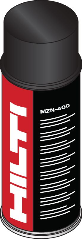 Bild 1 von 2: MZN-400 Zinkspray Zinkspray zum Schutz exponierter Stahlelemente vor Korrosion