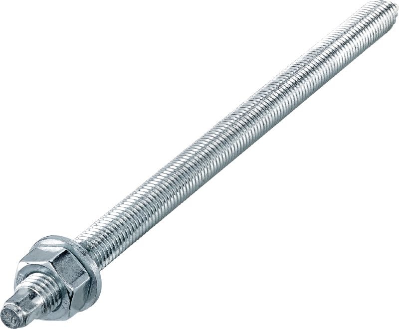 HAS-U 5.8 Gewindestange / Ankerstange Ankerstange zur Verwendung mit Injektions- und Verbunddübeln (5.8 Kohlenstoffstahl)