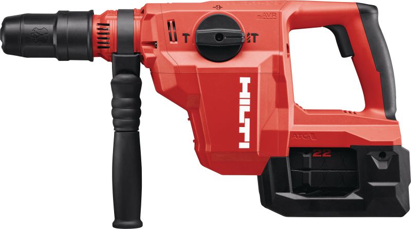 Bild 1 von 8: Akku-Bohrhammer TE 50-22 Kompakter SDS Max (TE-Y) Akku-Bohrhammer mit geringerem Gewicht, mehr Leistung und weniger Vibrationen zum Bohren und Meißeln in Beton (Nuron Akku)