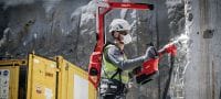 Gehen Sie zu Folie 4 von 5: EXO-T-22 Auswuchtsystem Tragbares Auswuchtsystem für Baustellen mit aktiver Gewichtsverteilung für Schwerelosigkeit bei schweren Abbrucharbeiten und Bohrungen (Nuron Akku-Plattform) Anwendungen 1