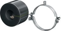 MIP-T Verzinkte Rohrschelle der Ultimate-Leistungsklasse für maximale Produktivität in Kälteanwendungen mit einer Dämmstoffstärke von 31–50 mm