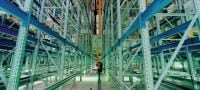 Gehen Sie zu Folie 5 von 6: Ankerstange HAS-D Hochleistungsankerstange (Kohlenstoffstahl) für dynamische Lasten, Einbau mit Hybrid-Injektionsmörtel in Vor- und Durchsteckmontage Anwendungen 4