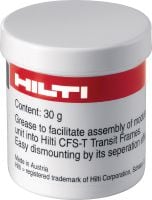 Folie 1 von 1 (selected): CFS-T Schmiermittel Schmiermittel zum Einfetten aller Gummimodulteile bei der Montage von Durchführungsmodulen und -komponenten