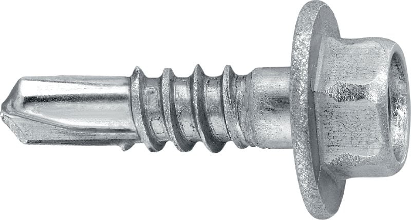 Metallbau-Selbstbohrschrauben S-AD 01 S Selbstbohrschraube (A2 Edelstahl) ohne Unterlegscheibe für Aluminium-Fassadenbefestigungen (bis 4 mm)