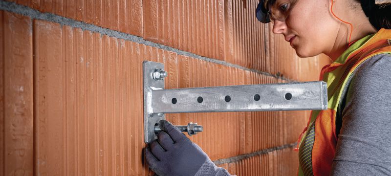 HAS 5.8 HDG Gewindestange Vorgeschnittene Ankerstange für injizierbare Hybrid/Epoxid-Verankerungen in Beton und Mauerwerk (nicht für HVU2-Kapseln) Anwendungen 1